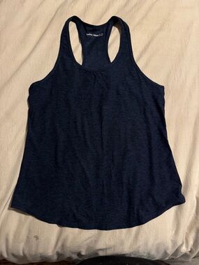 Outdoor Voices Cloud Knit Dark Navy Racerback Tank